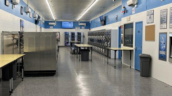 Newly remodeled interior.