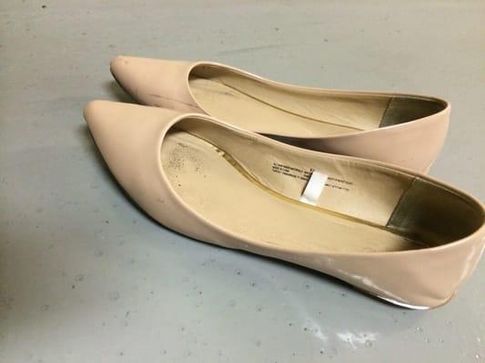 Only 8.98!  Well I wore them three times now so sorry for the late pic lol