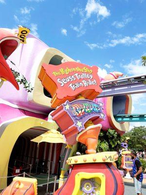 The High in the Sky Seuss Trolley Train Ride