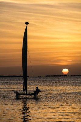 Getaway at Sunset...  Perfect!