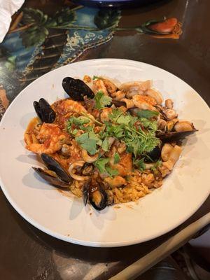 Arroz con mariscos