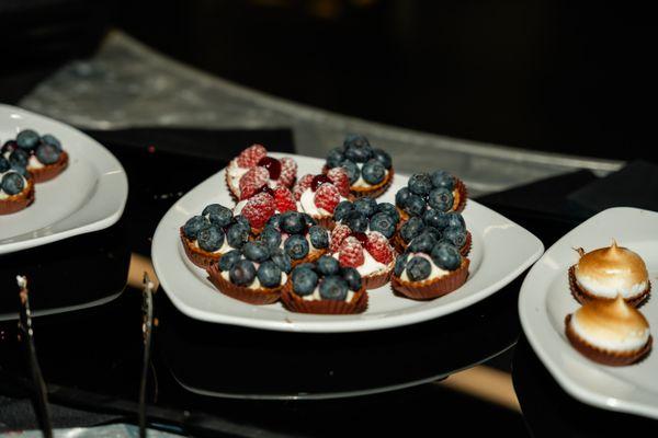 Blueberry and Raspberry Tarts