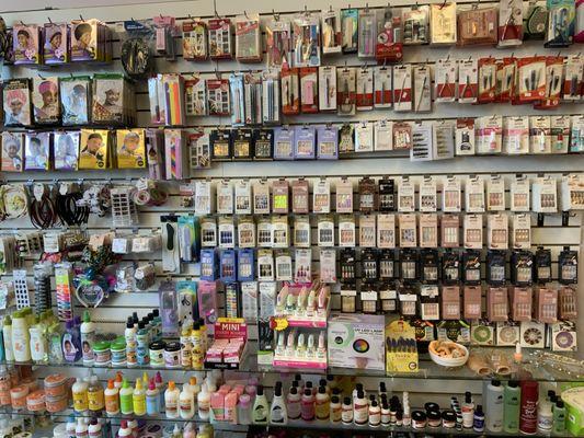 We have nails and kids products