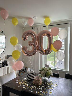 Jonathan's Balloons At the Light Closet