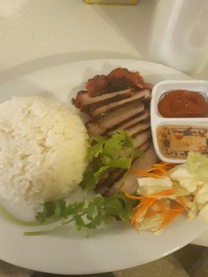BBQ PORK WITH RICE
