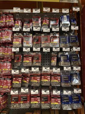 Looking for screws for my kitchen shelf