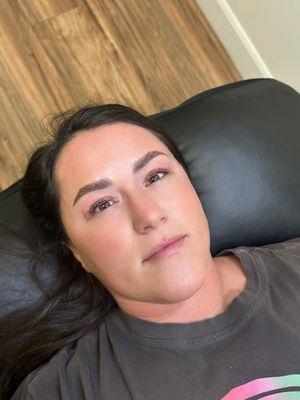 Lash lift + brow lamination by Monique