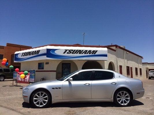 Detailed the Maserati at Tsunami!