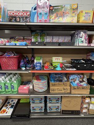 Some items in the store