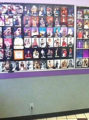 Some of the backgrounds