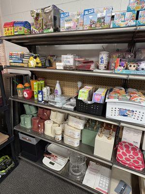 Some items in the store