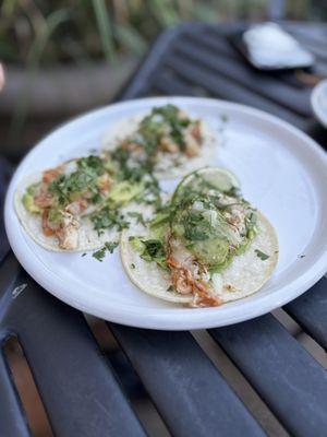 The special of the day - Chicken Street Tacos