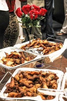 Our signature wontons at a previous event.