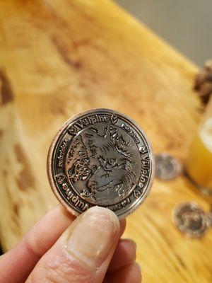 Trivia winning token! Solid brass