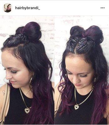 We love this super cute look done by Brandi! Check her out on Instagram!