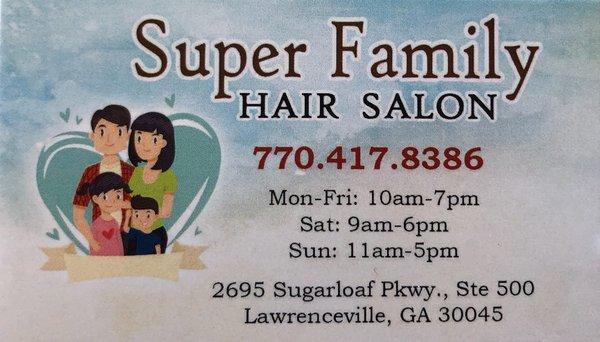 Super Family Hair Salon