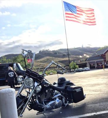 Stop here for a break and to fill up the bike, almost every time in both directions when riding to and from San Diego.