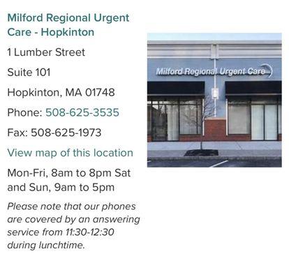 Milford Regional Urgent Care