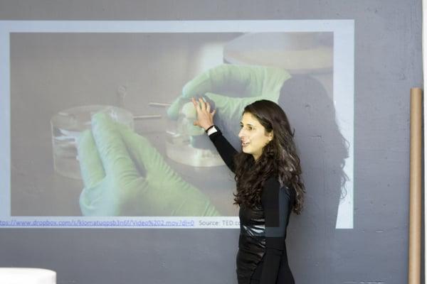 Nina Tandon of Epibone talks about her work at Genspace.