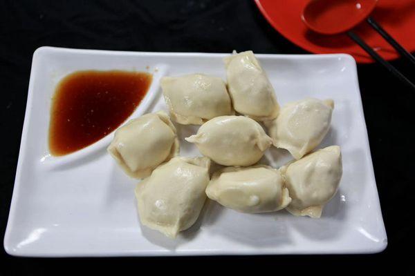 Pork and chive dumplings