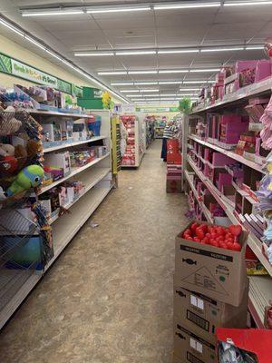 Looking in from front entry