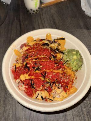 Poke Regular 2 Proteins Bowl