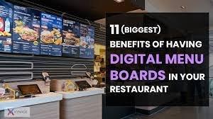 DIGITAL SIGNAGE FOR RESTAURANTS