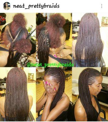 This is one of my many Awsome styles that she has done.