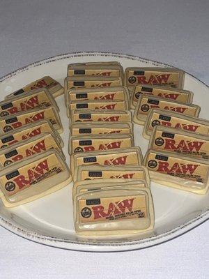 Royal icing custom cookies