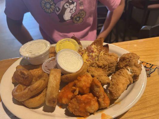 AJ Gator Appetizer stack