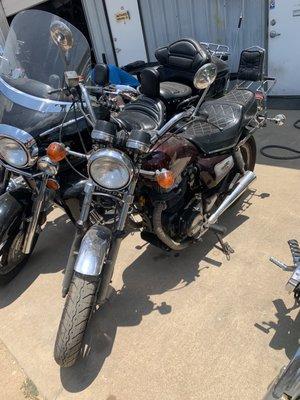 Classic Honda 450 project