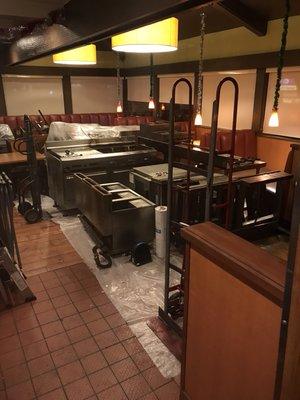 We work with restaurant equipment as well.