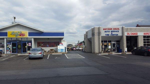 Fuel, food, & repairs - one stop shop lol