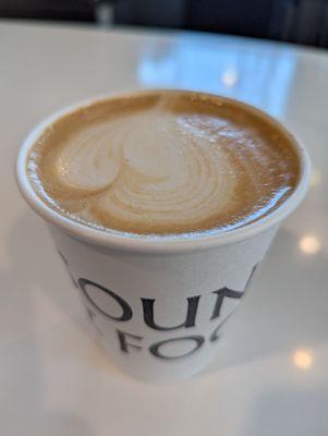 Brown Sugar nutmeg hemp milk latte