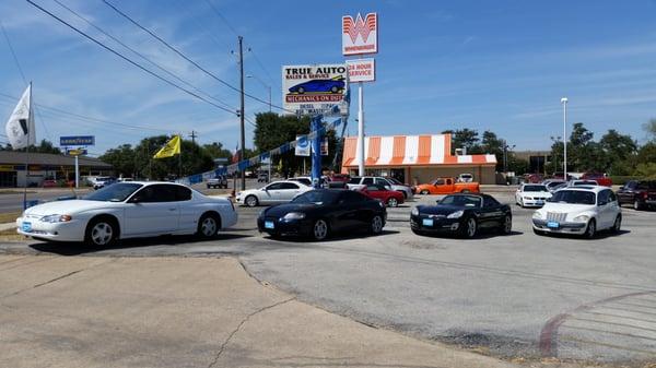 Look for us...A locally owned Cedar Park company next to a Texas tradition