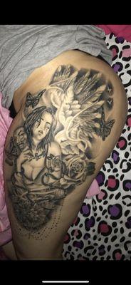 Left thigh