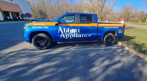 Service Truck lettered.