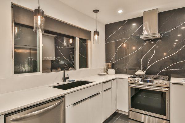 Kitchen shot of one our stunning homes in Palm Springs.