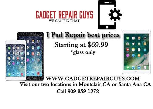 Amazing prices on I pad screen repair