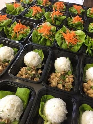 Local Corvina Asian Lettuce Wraps