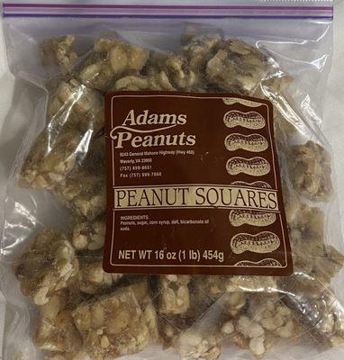 Yummy peanut squares. March, 2025.