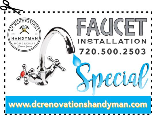 Do you need a new faucet?  Is your faucet leaking?  Or just old and outdated?  Give us a call and we'll get your new faucet installed.