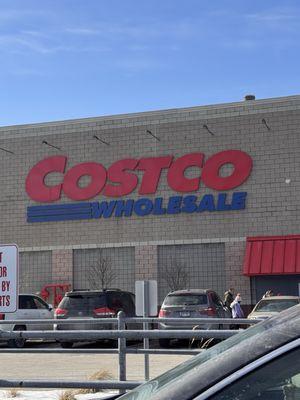 Outside of Costco