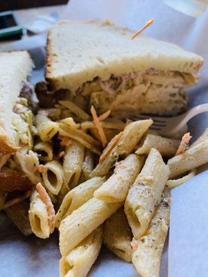 Chicken artichoke sandwich minus the cheese