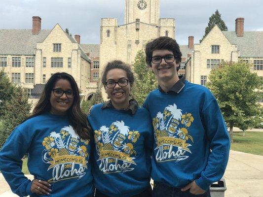 Screen printing for the university of Toledo