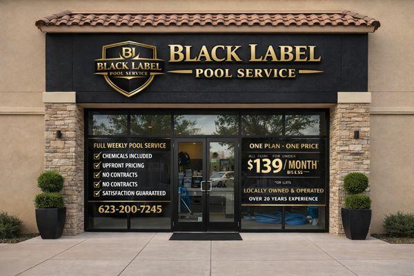 Black Label Pool Service