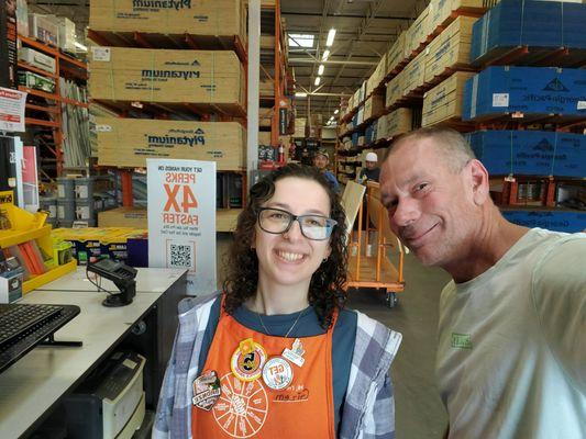 I would love to shine some light on this wonderful person Totowa New Jersey home depot hire some of the best people Gizem is so professional