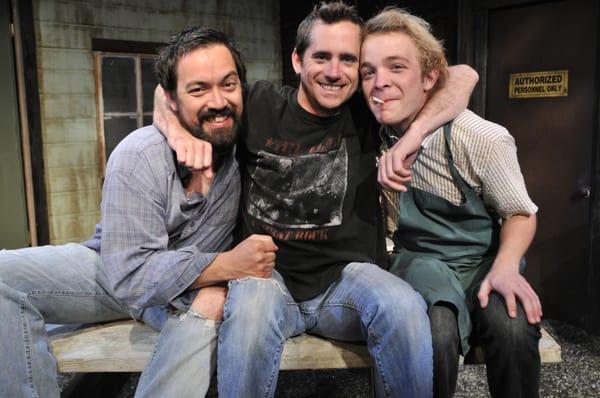 Jude Hickey, Joey Hood, and Jon Cook in THE ALIENS by Annie Baker