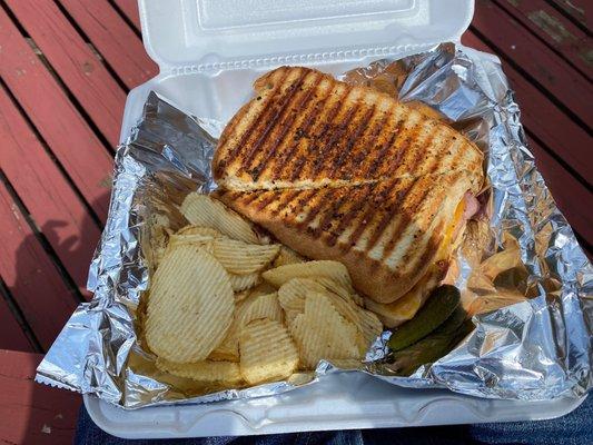 The Ranger Panini with chips