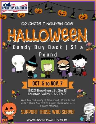 Join us by supporting Operation Gratitude benefiting those who serve!